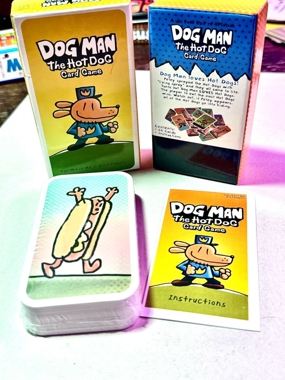 2 Children’s Kids Educational Games Mindo Cat Tile Matching & Dog Man Card